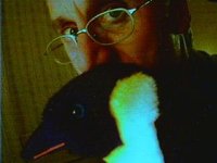 2003 penguin and philosopher (c) Huw Price.jpg